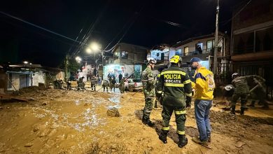 Afectaciones por lluvias en San Antonio de Prado. Foto/ Alcaldía