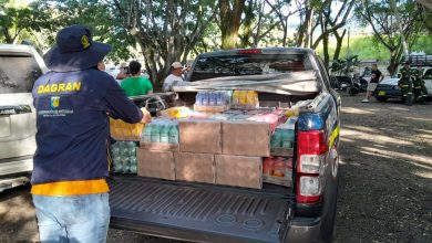 Ayudas para damnificados por las lluvias en Antioquia. Foto/ DAGRAN