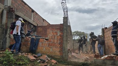 Operativo en sector Araucarias de Bello. Foto/ Alcaldía de Bello