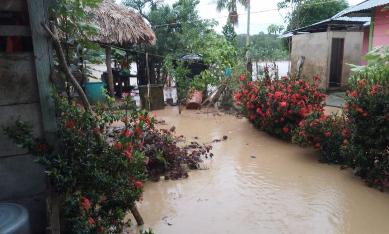Afectaciones por lluvias en Antioquia. Foto/Dagran