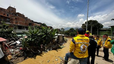 Emergencia en Altavista. Foto/DAGRD