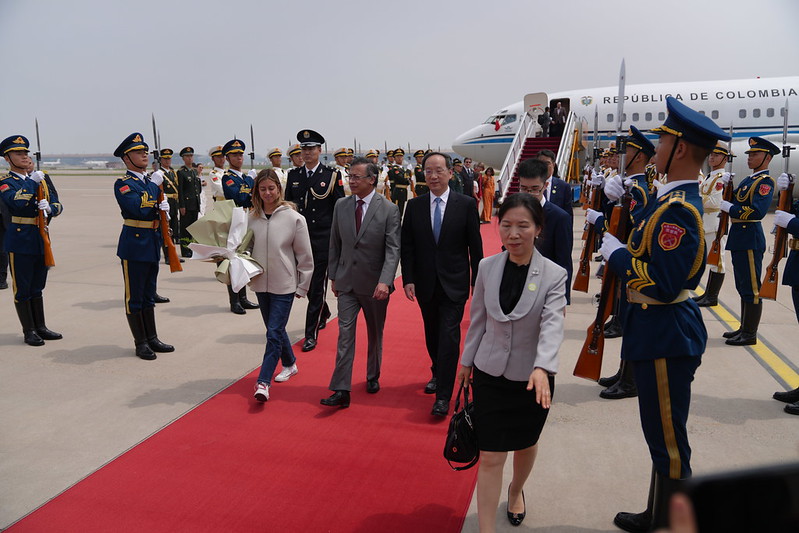 Presidente en China. Foto/Presidencia