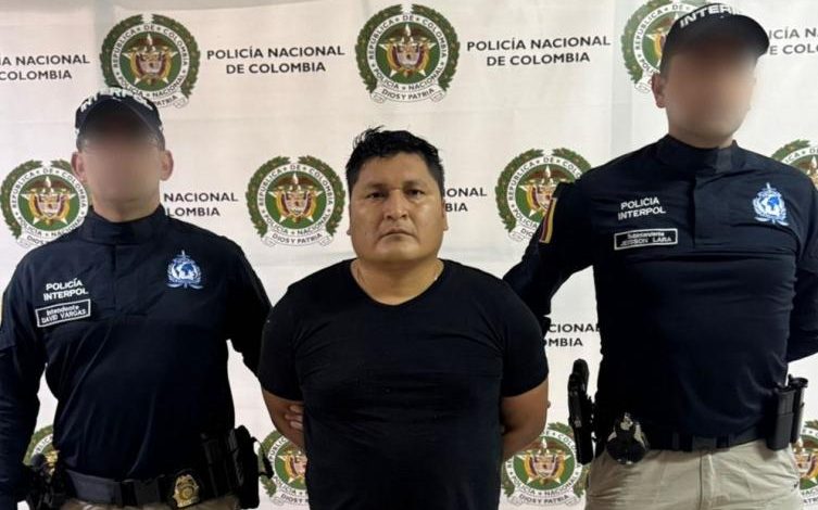 Capturado en Medellín peligroso criminal peruano acusado de masacrar a 23 personas