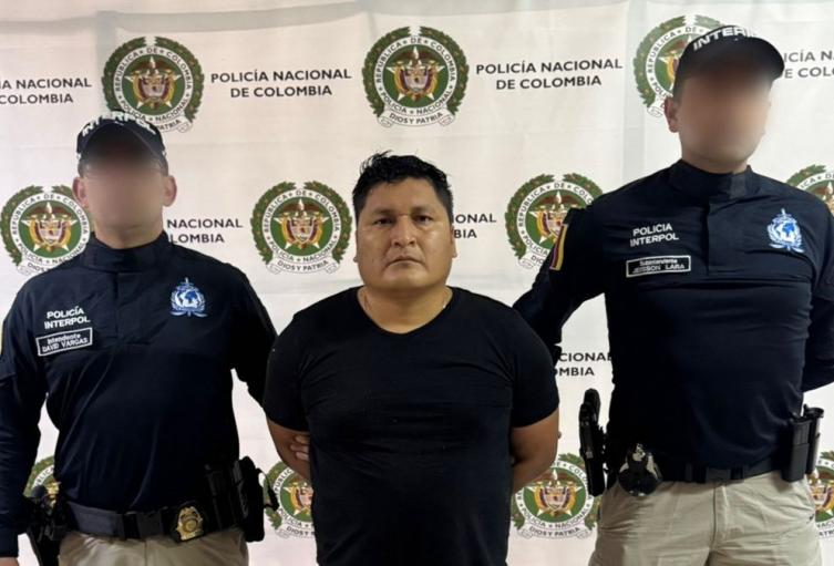 Capturado en Medellín peligroso criminal peruano acusado de masacrar a 23 personas