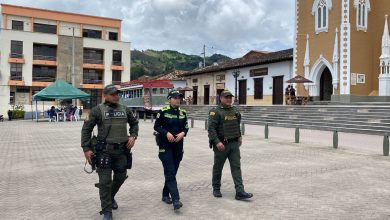 Toque de queda en Abejorral, Antioquia. Foto/Alcadía