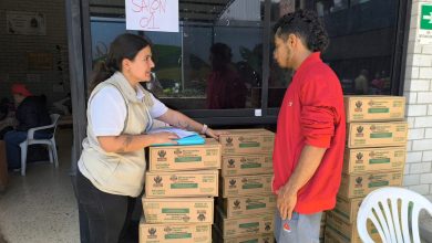 Ayudas ICBF a damnificados en Sabaneta. Foto/ICBF