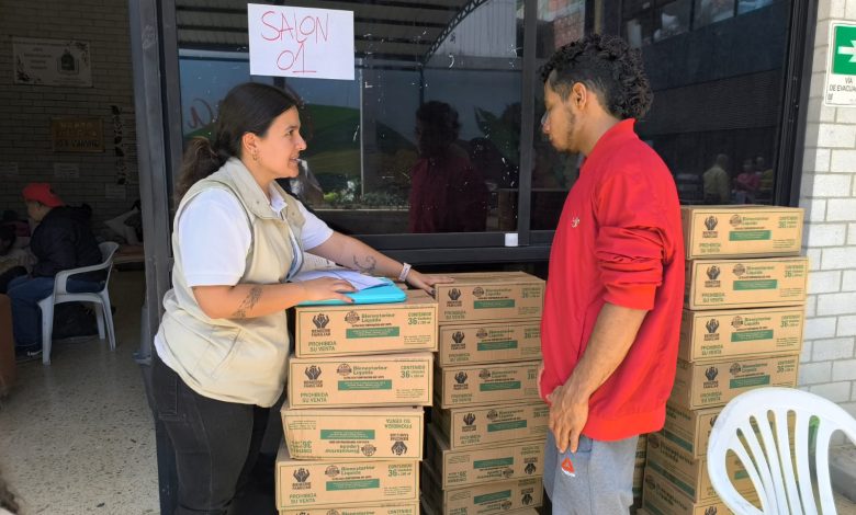 Ayudas ICBF a damnificados en Sabaneta. Foto/ICBF