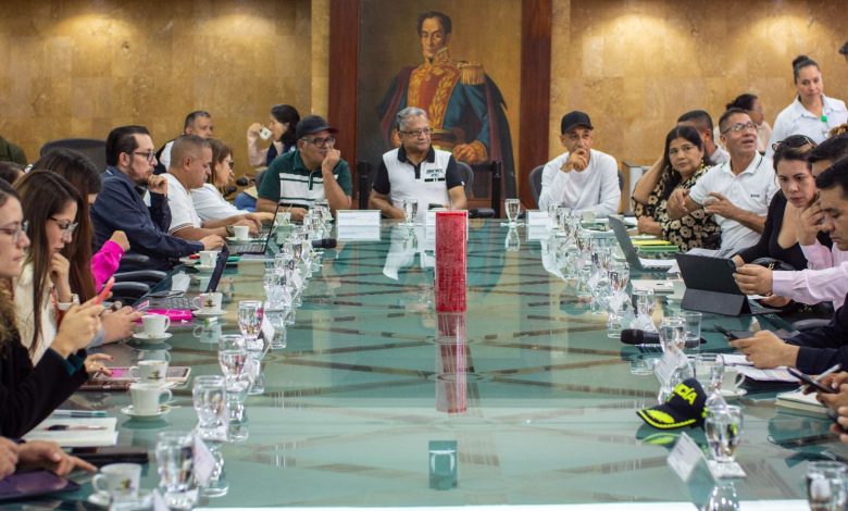 Consejo departamental de Paz. Foto/ Gobernación