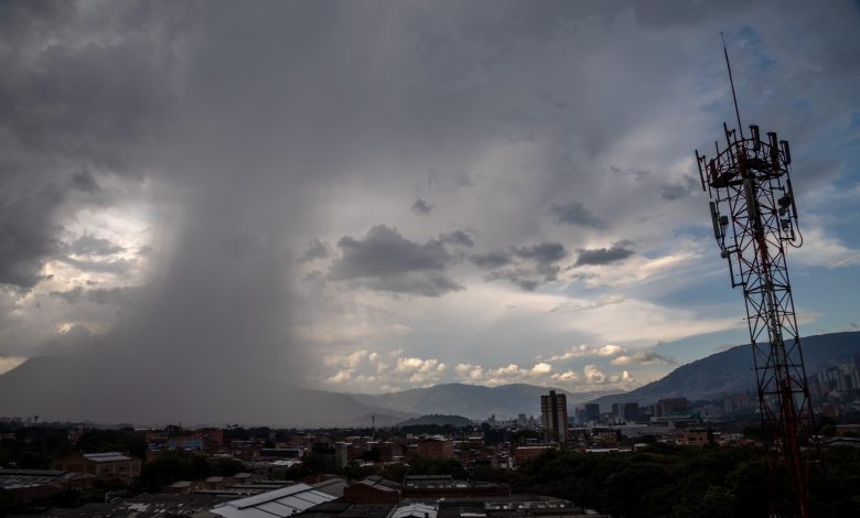 Lluvias. Foto/ Área Metropolitana del Valle de Aburrá