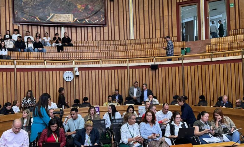 Sesión Asamblea de Antioquia. Foto/ Cortesía