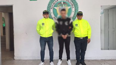 Capturado productor musical en Medellín. Foto/ Policía Metropolitana