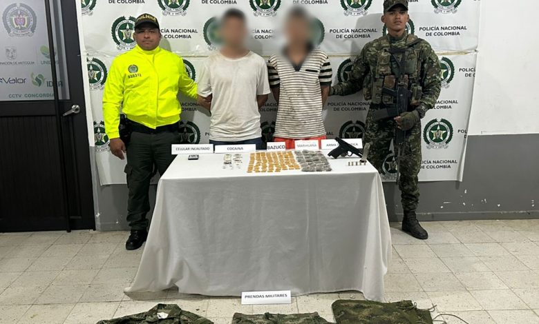 Los detenidos, identificados con los alias “Chancho” y “El Ñato”