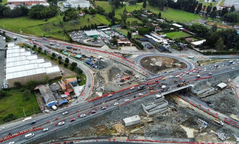 Intercambio Vial José María Córdova. Foto/Gobernación