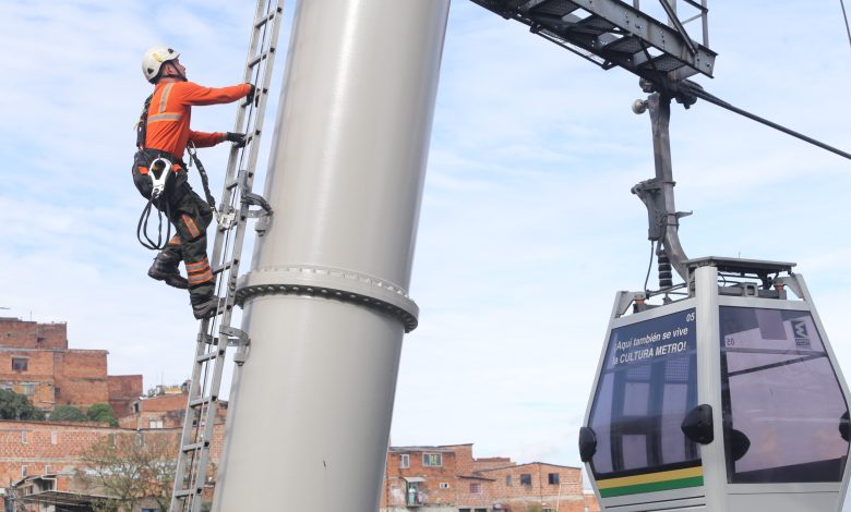 Metrocable. Foto/ Metro de Medellín