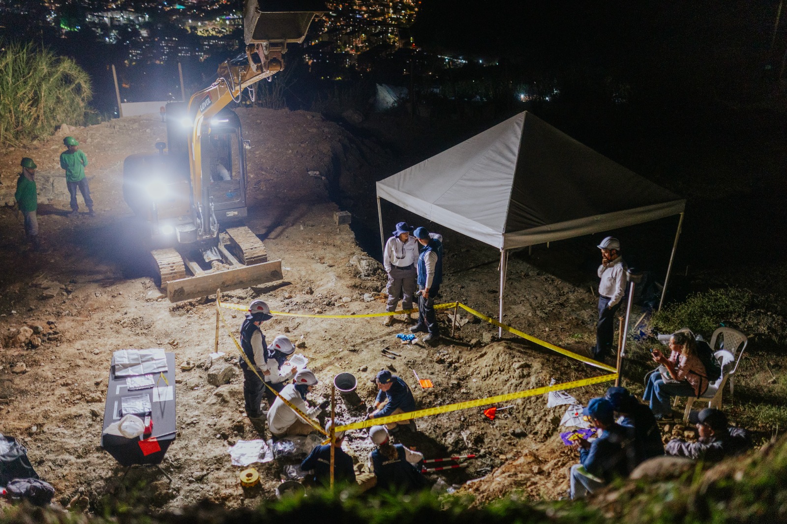 Escombrera de la Comuna 13. Labores realizadas por la JEP. Foto: Federico Carranza | JEP