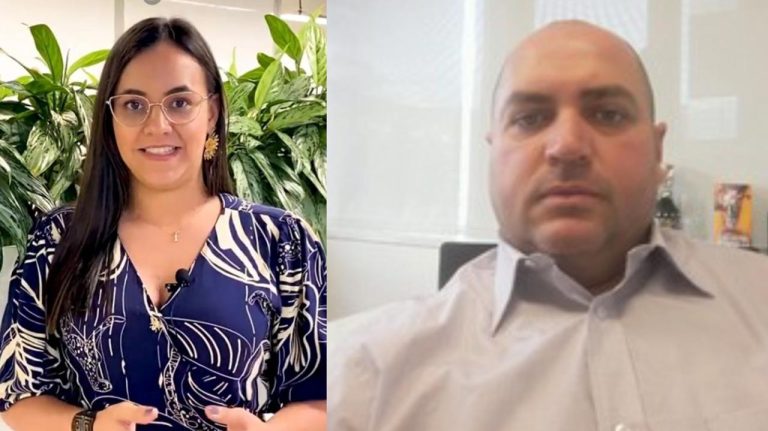 Natalia Urrego y Jorge Enrique Liévano Ospina, destituidos por la Procuraduría. Fotos/ Tomadas de redes