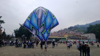 Festival de Globos en Belén Las Violetas. Foto/ JAC
