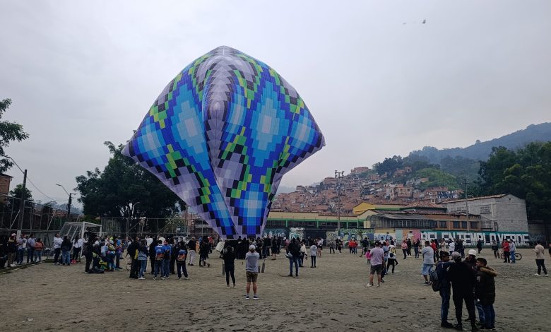 Festival de Globos en Belén Las Violetas. Foto/ JAC