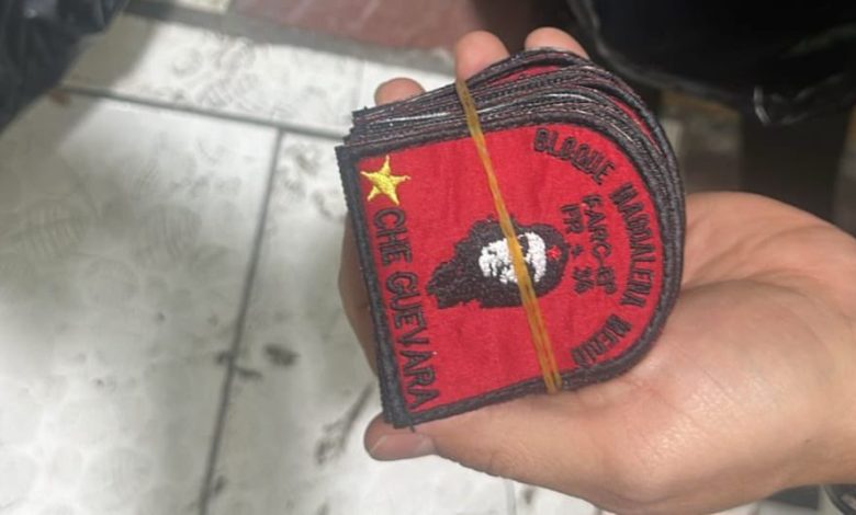 Elemenatos incautados en allanamiento en Comuna 3 de Medellín. Noticias de Antioquia. Foto/ Ejército