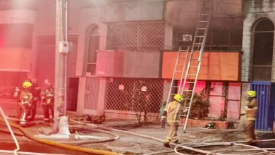 Foto de referencia, incendio en Medlelín