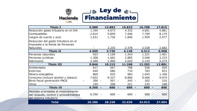 Gremios advierten efectos de la Ley de Financiamiento: aseguran que golpea a la clase media y piden archivarla. Foto/Cortesía