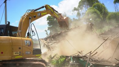 Fueron demolidos inmuebles usados por bandas y consumidores. Foto/ Alcaldía