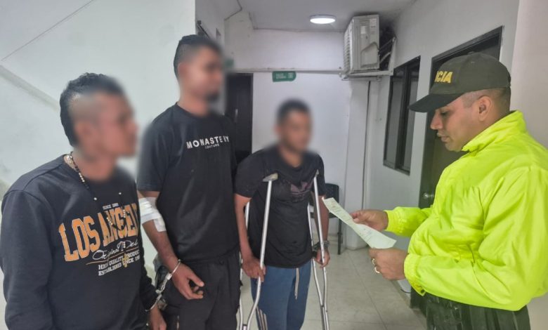 Las dos víctimas de secuestro fueron liberadas. Foto/ Policía