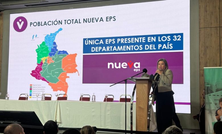 Gloria Libia Polanía Aguillón, envió un mensaje de tranquilidad a los afiliados. Foto/Nueva EPS
