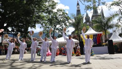El Ballet Folclórico de La Estrella inicia gira internacional en Argentina. Foto/ Alcaldía