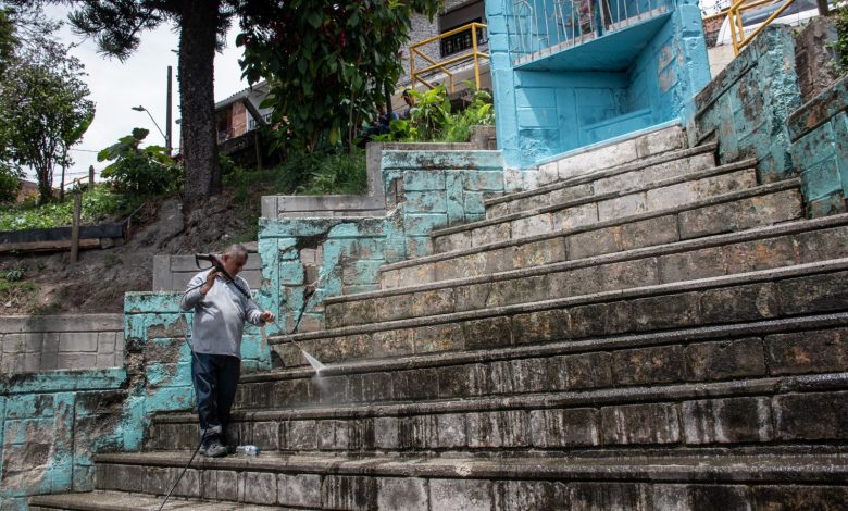 220 personas trabajaron unidas para su recuperación. Foto/Alcaldía