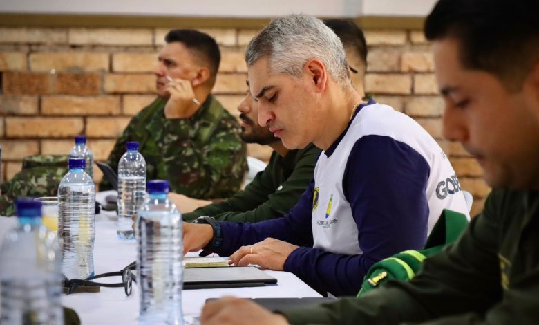 El gobernador lideró Consejo de Seguridad en el Suroeste. Foto/ Gobernación