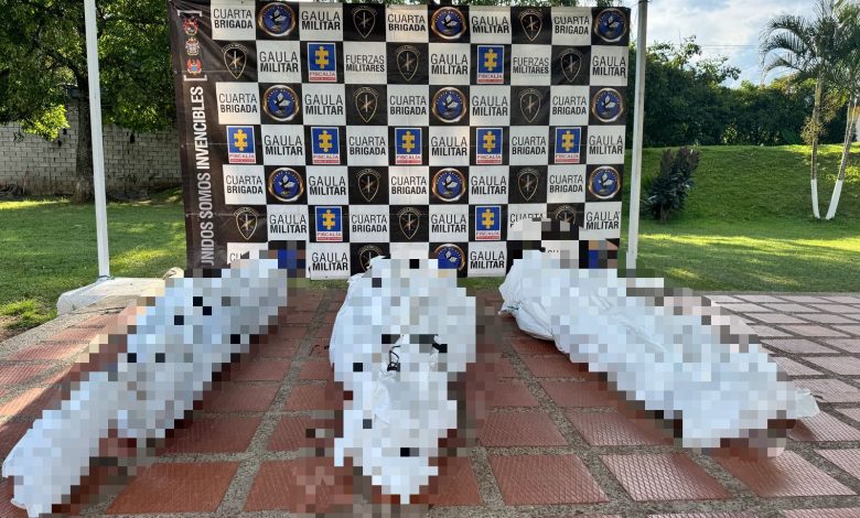 Combates contra las disidencias en San Andrés de Cuerquia. Foto/ Septima División del Ejército