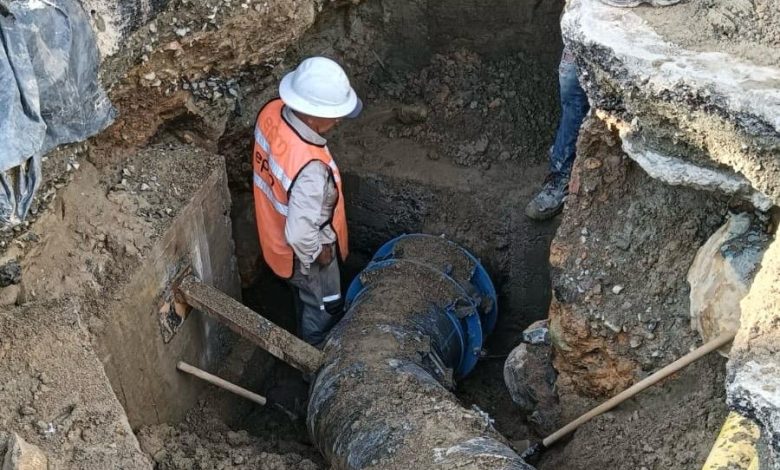Mientras se repara el daño seis carrotanques estarán llevando agua. Foto/EPM