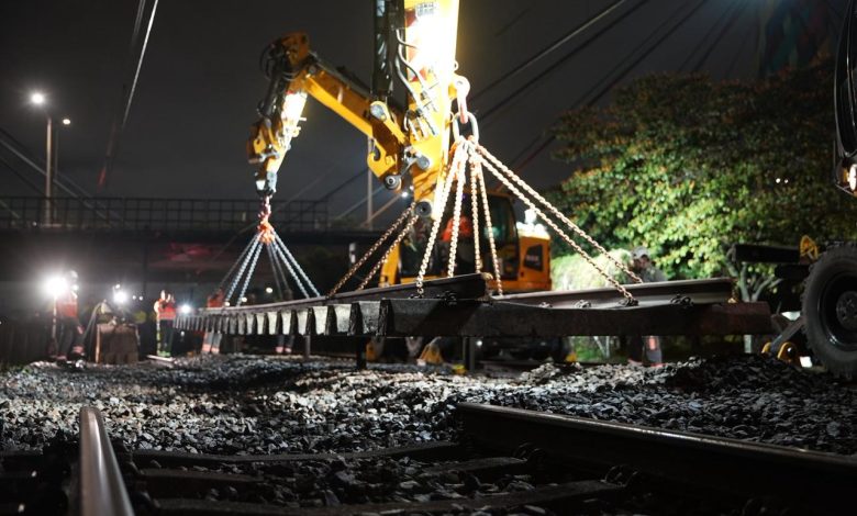 El servicio sigue suspendido entre Poblado y Aguacatala. Foto/Metro de Medellín