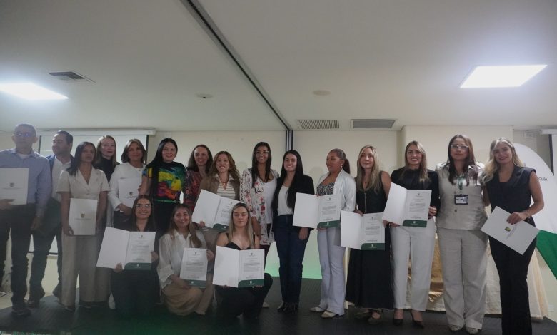 El reconocimiento lo entregó la Gobernación de Antioquia.