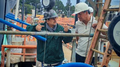 Se restableció el servicio de agua en Medellín. Foto/ EPM