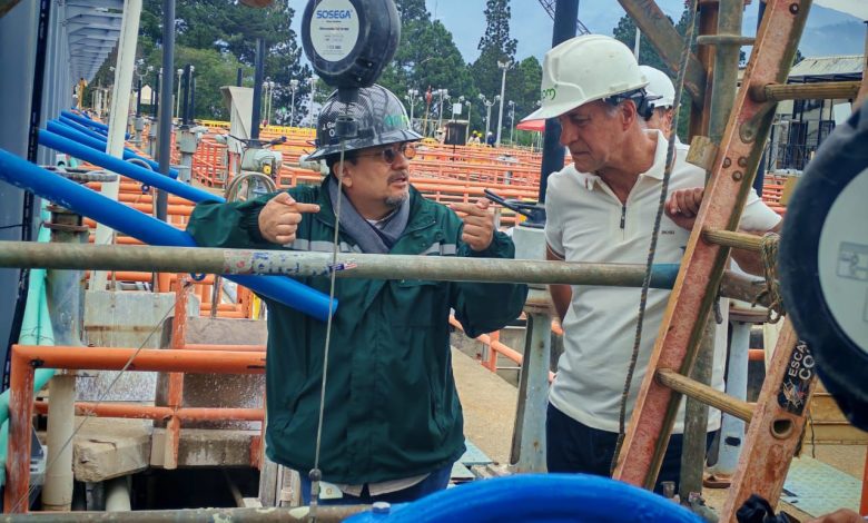 Se restableció el servicio de agua en Medellín. Foto/ EPM