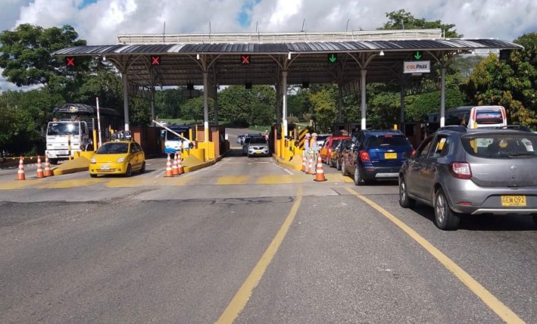 En Antioquia continúa el cierre en Peñalisa. Foto/ Invías