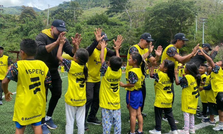 Así se vivió el Campamento de Fútbol Bancolombia en Dabeiba, Antioquia.