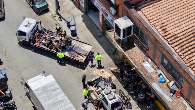 10 allanamiento, 8 capturas y 24 motores incautados. Foto / Policía