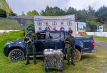 Las operaciones se cumplieron en Yarumal y Briceño. Foto/Ejército