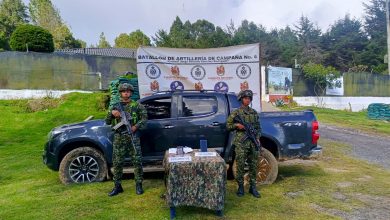 Las operaciones se cumplieron en Yarumal y Briceño. Foto/Ejército