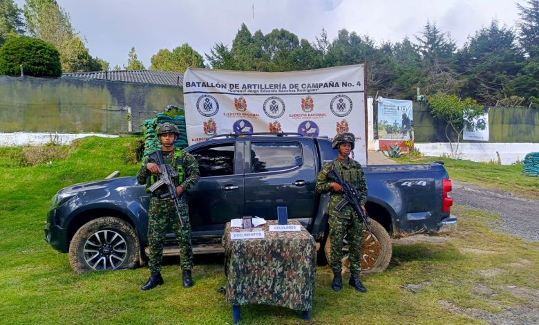 Las operaciones se cumplieron en Yarumal y Briceño. Foto/Ejército
