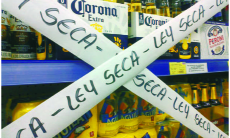 ASOBARES rechaza medida de Ley seca.