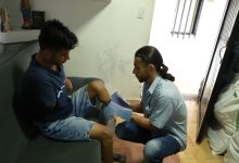 : egresados del ITM crean prótesis de bajo costo para Luis Adolfo, un hombre que perdió sus cuatro extremidades