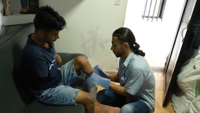 : egresados del ITM crean prótesis de bajo costo para Luis Adolfo, un hombre que perdió sus cuatro extremidades