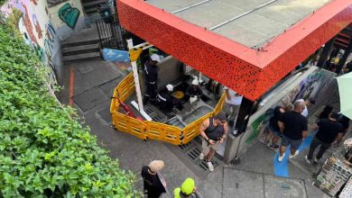 Comenzó el mantenimineto a las escaleras eléctricas en la comuna 13. Foto/ alcaldía