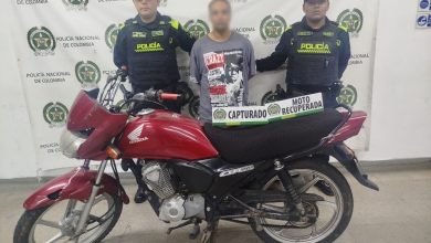 A alias Chuki lo siguieron por cámaras de seguridad y lo capturaron en la vereda El Ajizal de Itagüí