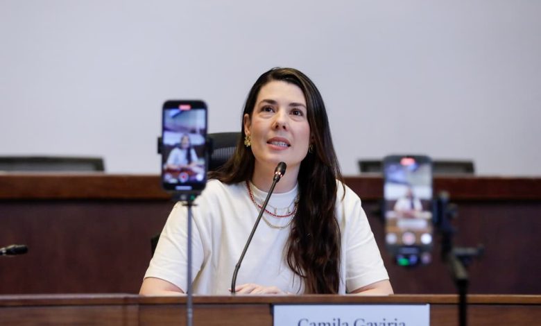 Presidenta de La Comisión Legal de la Equidad de la Mujer del Concejo de Medellín. foto/ Concejo