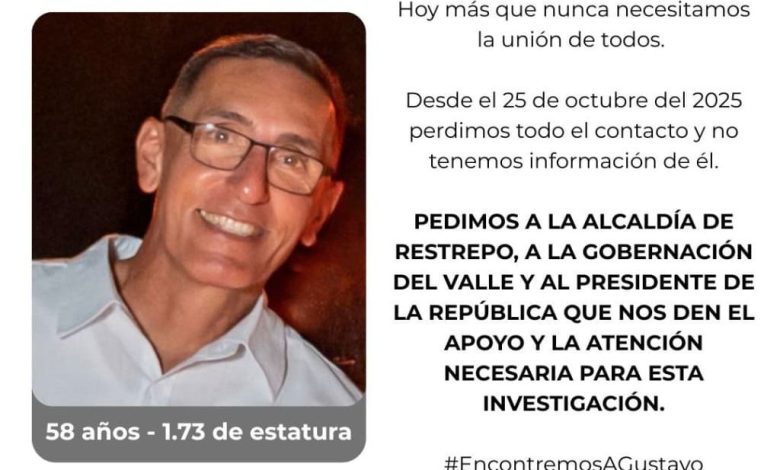 Este martes 25 de noviembre se cumple un mes de su desaparición